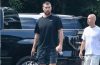 Travis Kelce arrives for Kansas City Chiefs offseason training shortly after his wedding to Taylor Swift.