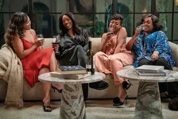 Tyler Perry and Taraji P. Henson discuss Netflix's Why Did I Get Married Again? during promotional interviews.