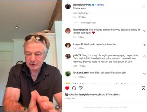 Alec Baldwin's Tribute to Sam Neill Was Meant to Honor Him—So Why Are Fans Upset?