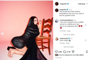 Why Megan Fox's Latest Instagram Post Has Fans Decoding Its Biblical Meaning