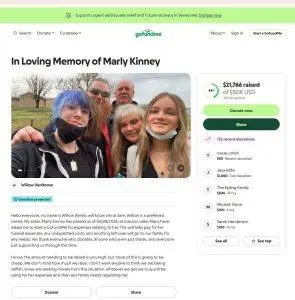 In Loving Memory of Marly Kinney