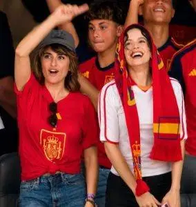 Rosalía and Penélope Cruz Cheer Spain to World Cup Victory