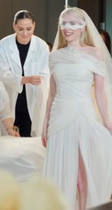 Emma Roberts' Custom Monique Lhuillier Wedding Dress Took 9 Months to Make—All the Stunning Details