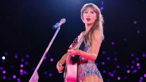 Taylor Swift at a public event in 2026 featured in her complete biography covering her career, albums, awards, personal life, and latest news.