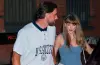 Taylor Swift and Travis Kelce attending a high-profile event, representing the blend of music, sports, and celebrity culture often associated with Madison Square Garden.