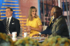 Savannah Guthrie wearing a yellow gingham dress during a live Today show broadcast after changing outfits during a commercial break.