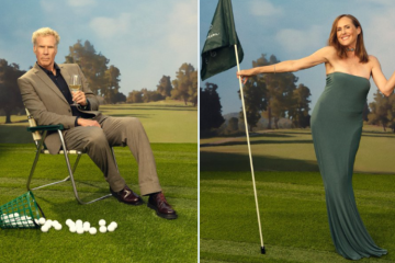 Will Ferrell and Molly Shannon together in promotional artwork for The Hawk, the new comedy series premiering on July 16.
