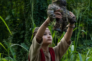 Actress Kaylee Hottle at a film event, remembered for portraying Jia in Godzilla vs. Kong and Godzilla x Kong: The New Empire.
