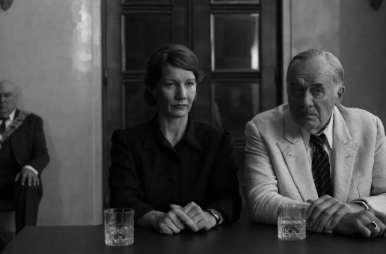 Official promotional image for Paweł Pawlikowski's Fatherland, selected as the opening film of the 2026 Sarajevo Film Festival.