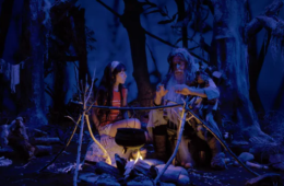 Promotional artwork for Donkey Princess, the new film from The Wolf House directors Cristóbal León and Joaquín Cociña, ahead of its Locarno Film Festival premiere.