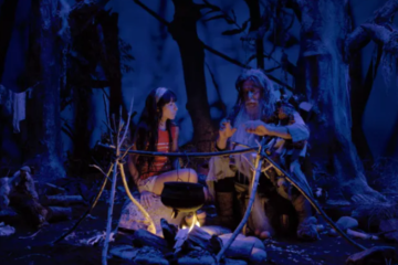 Promotional artwork for Donkey Princess, the new film from The Wolf House directors Cristóbal León and Joaquín Cociña, ahead of its Locarno Film Festival premiere.