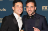 Rami Malek and his identical twin brother, Sami Malek, walking together during a rare public outing in London on July 22, 2026.