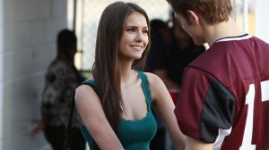 A scene from The Vampire Diaries pilot featuring the lead characters during the emotional moment that reportedly convinced the cast and creators the series would succeed.