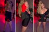 Britney Spears dances in a black mini dress in a new Instagram video while sharing her thoughts about Beyoncé's music.