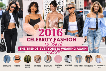Celebrity Fashion Trends From 2016 Are Back