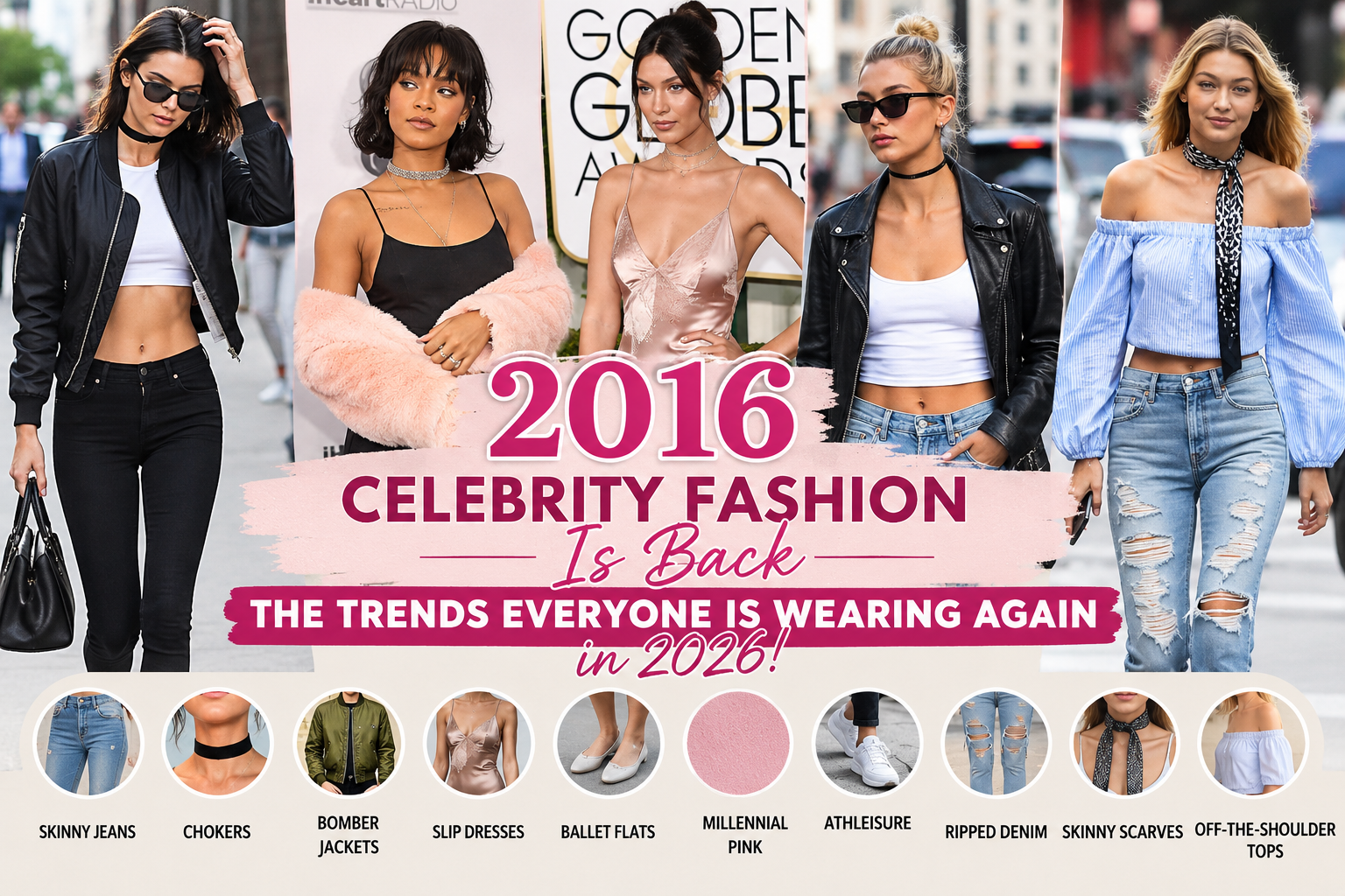 Celebrity Fashion Trends From 2016 Are Back