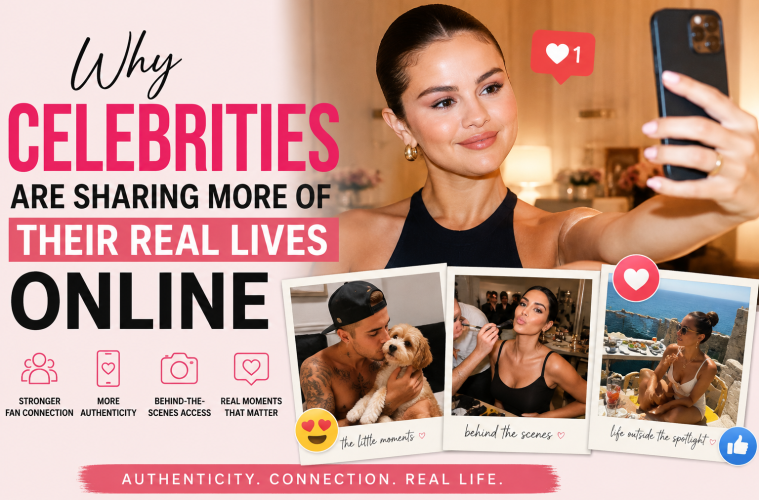 Sharing Real-Life Moments With Fans Online
