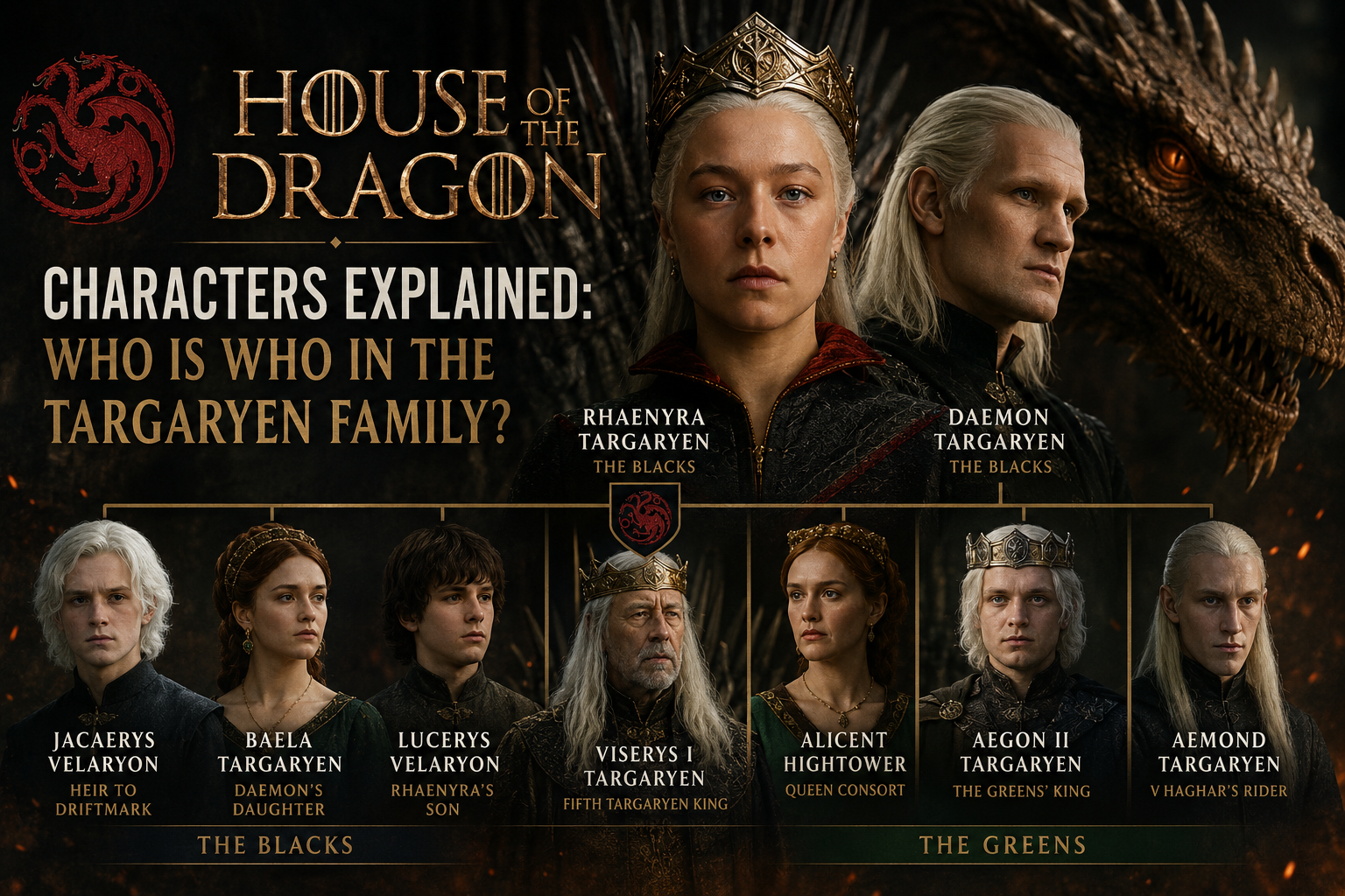 House of the Dragon Characters Explained: Who Is Related?