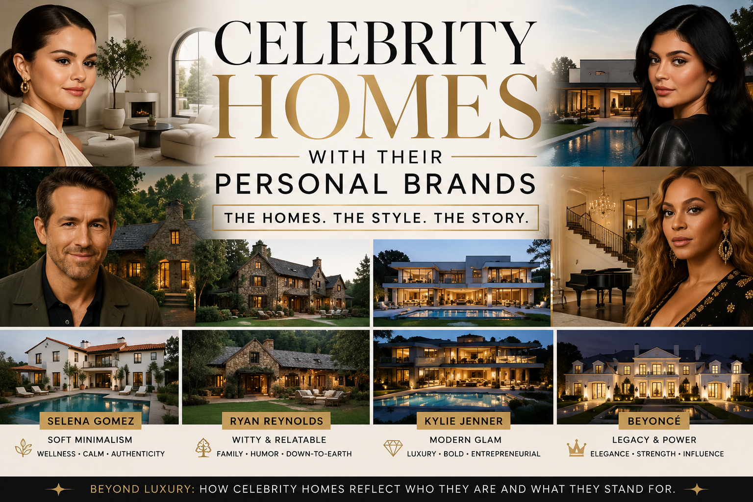 How Celebrities Use Their Homes to Express Their Identity