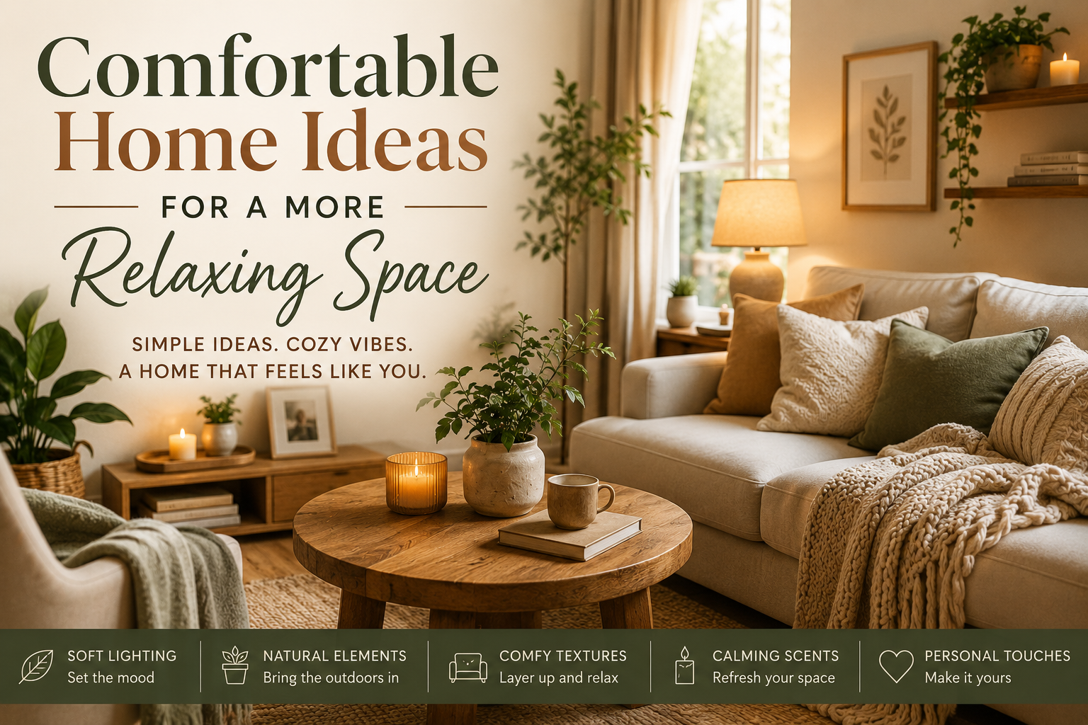 How to Create a Comfortable and Cozy Home