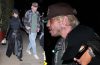 Kim Kardashian and Pete Davidson leave a Santa Monica dinner date in 2021 as Davidson appeared to have a mark on his neck.