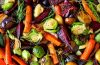 Colorful leftover vegetables prepared for easy homemade meals