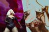 Bebe Rexha poses backstage after performing at the World Pride Music Festival in Amsterdam.