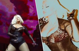 Bebe Rexha poses backstage after performing at the World Pride Music Festival in Amsterdam.