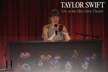 aylor Swift performs at the Grammy Museum during her Icon Sessions retrospective
