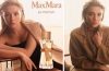 Florence Pugh poses in the campaign as the face of Max Mara Le Parfum, the Italian fashion house’s first fragrance.