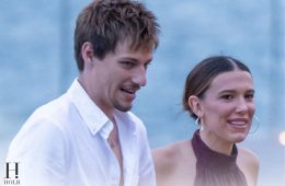 Millie Bobby Brown and Jake Bongiovi Arrive by Boat for Lake Como Date Night