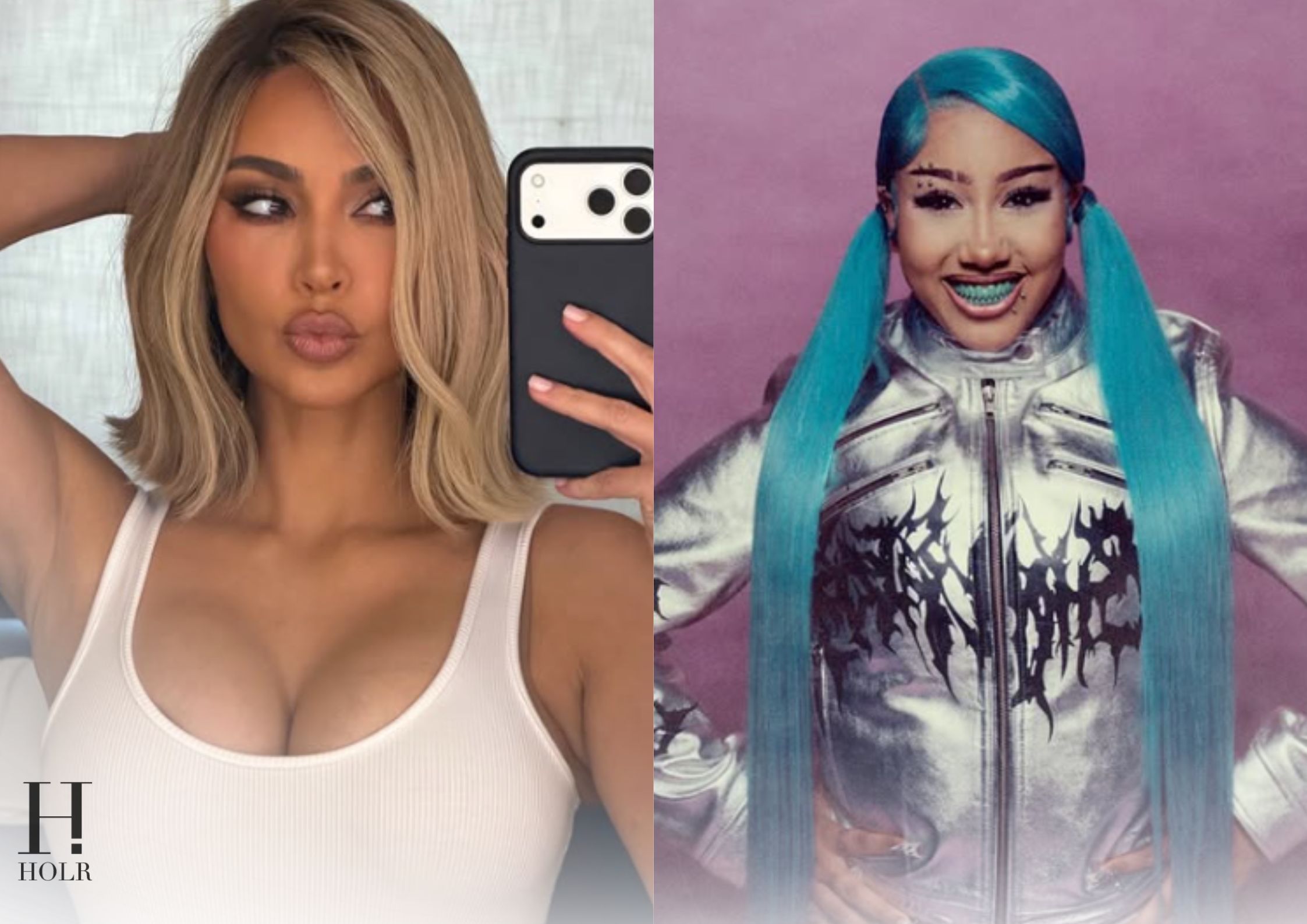 Kim Kardashian Shares North West Dazed Photos