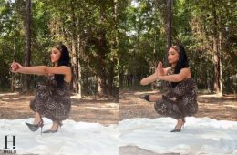 Kristy Sarah Shares Lighthearted Nature-Themed Video