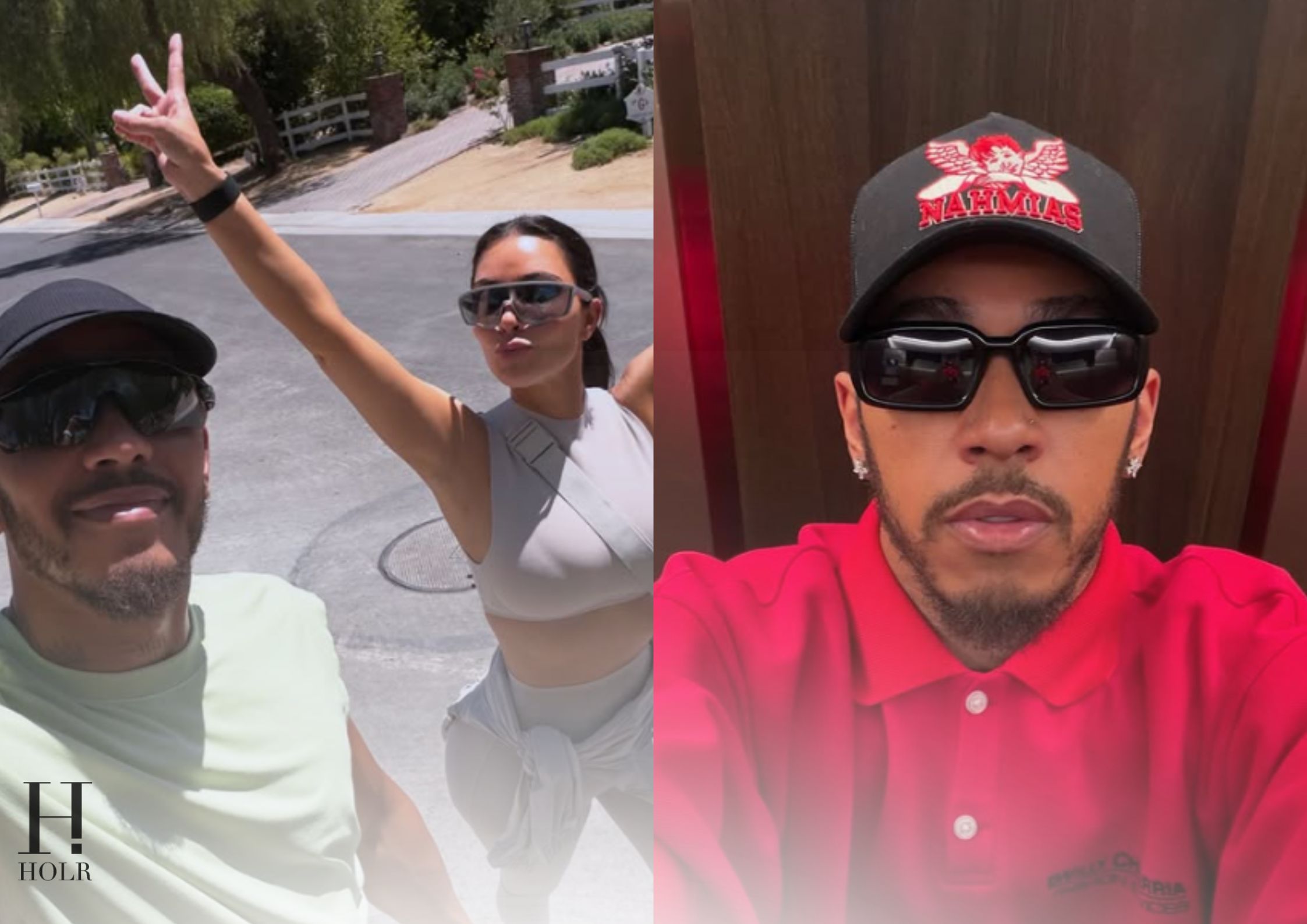 Lewis Hamilton Shares New Photo With Kim Kardashian