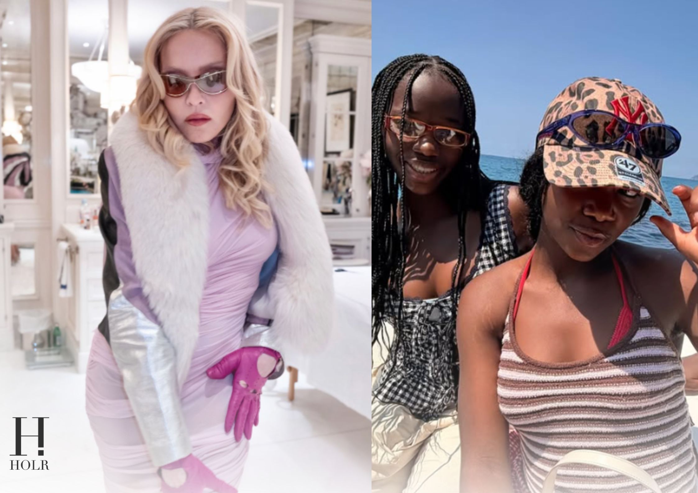 Madonna Calls Stella and Estere Her “Virgo Twins”