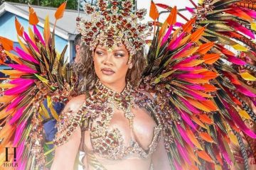 Rihanna Stuns at Barbados’ Grand Kadooment Day Carnival