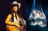 Kacey Musgraves performs above the crowd on giant mirrored disco balls during her Middle of Nowhere Tour opening night in Chicago.