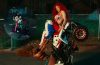 Cardi B in her AH HA music video filmed in Brooklyn with Kash Doll.