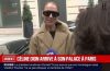 Celine Dion greets fans outside her Paris hotel ahead of her 2026 stage comeback.