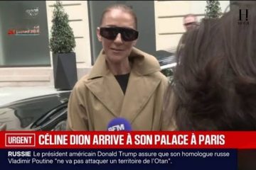 Celine Dion greets fans outside her Paris hotel ahead of her 2026 stage comeback.