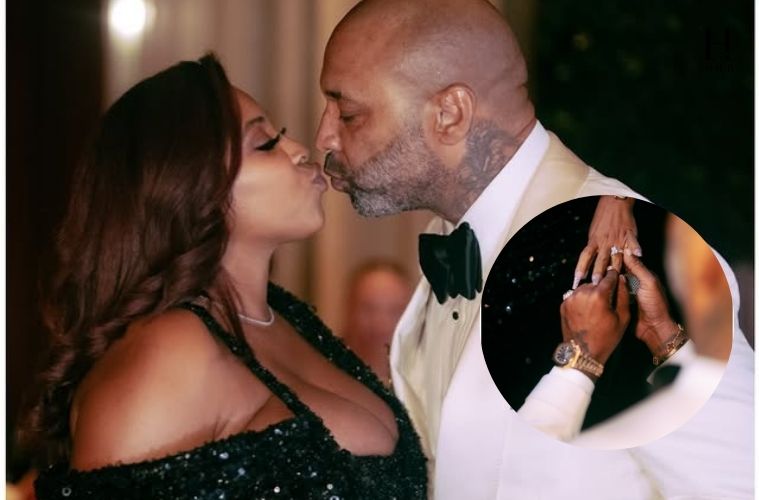Joe Budden and Shadée Monique celebrate their engagement after seven years together as they prepare to welcome a baby girl.
