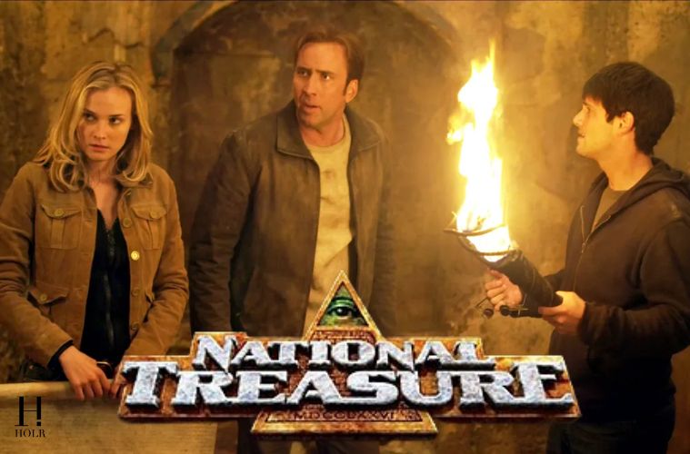 Nicolas Cage as Benjamin Gates in National Treasure as a third film moves forward with director Jon Turteltaub.