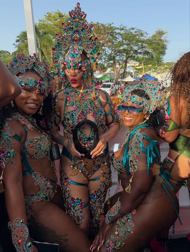 Rihanna celebrates Crop Over in Barbados alongside A$AP Rocky during the island's annual Carnival festivities.