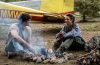 Jacob Elordi and Margaret Qualley in Ridley Scott’s post-apocalyptic drama The Dog Stars.