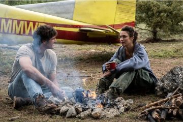 Jacob Elordi and Margaret Qualley in Ridley Scott’s post-apocalyptic drama The Dog Stars.