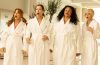 Leslie Mann, Isla Fisher, Anna Faris and Michelle Buteau appear together in the comedy film Spa Weekend.