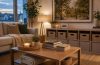 A calm, organized home interior after decluttering key spaces before the fall season.