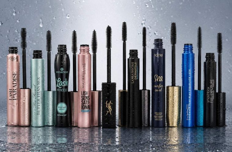 A selection of waterproof mascaras designed to provide long-lasting volume, length, lift, and definition through sweat, tears, and humidity.