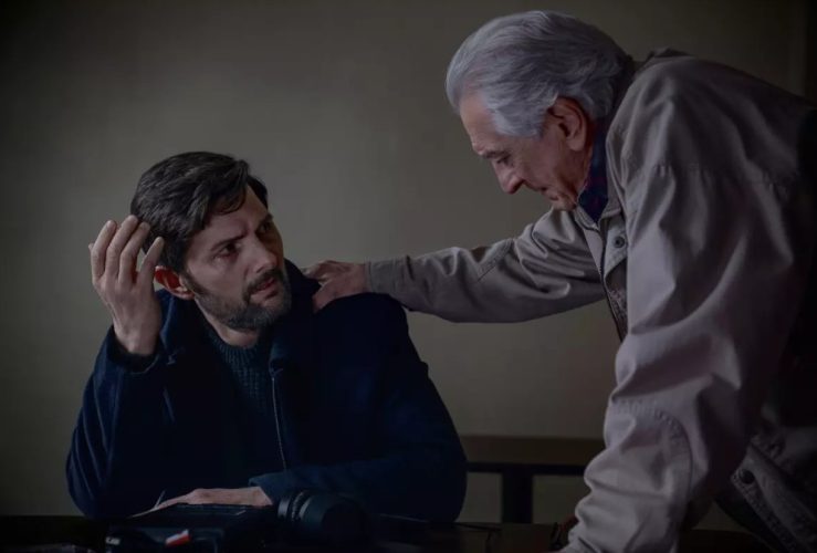 Robert De Niro, Adam Scott, and Michelle Monaghan appear in Netflix’s psychological crime thriller The Whisper Man.