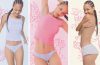 The Cou Cou x Sandy Liang collection features colorful intimates, playful prints, bows, and coordinating loungewear pieces.